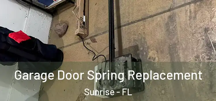  Garage Door Spring Replacement Sunrise - FL