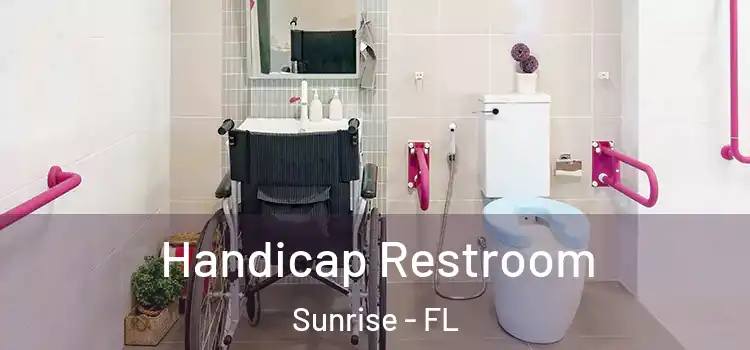 Handicap Restroom Sunrise - FL