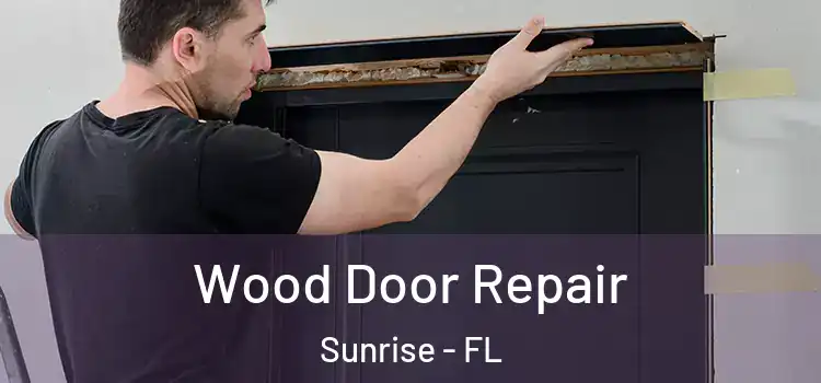 Wood Door Repair Sunrise - FL